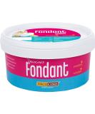 DECOCINO fondant white 1 kilo value pack ideal for decorating cakes tarts cake pops palm oil free & vegan 1 kg - Buy Online on SooperMarket.com