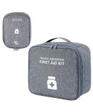 Zimohe 2PCs Waterproof Medicine Storage Bag - Large Capacity Empty Pill Organizer for Home Auto Office Camping & Travel - Gray - Buy Online on SooperMarket.com