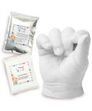 Lucky Hands Baby Hand & Foot Plaster Print Set | Made in EU | Fast Impact Alginate | Perfect Gift for Mother's Day (0-6 Months 2-3 Models) - Buy Online on SooperMarket.com