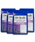 Dr Teal's Pure Epsom Salt, Soothe & Sleep with Lavender, 3 lb (Pack of 4) Lavender 3 Pound (Pack of 4) - Buy Online on SooperMarket.com