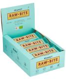 Raw Bite Peanut Raw Food Bars - Pack of 12 (12 x 50g) | Healthy Snack for Energy & Nutrition - Buy Online on SooperMarket.com