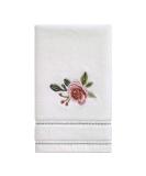 Avanti Linens - Fingertip Towel, Soft & Absorbent Cotton Towel (Spring Garden Collection) Ivory Fingertip Towel - Buy Online on SooperMarket.com
