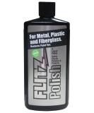 Flitz Multi-Purpose Polish and Cleaner Liquid for Metal, Plastic, Fiberglass, Aluminum, Jewelry, Sterling Silver: Great for Headlight Restoration + Rust Remover, 3.4 oz (Model: LQ 04535) Single - Buy Online on SooperMarket.com