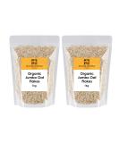 Organic Jumbo Oat Flakes 2kg by Manor Springs Organic - Buy Online on SooperMarket.com