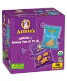 Annie's Organic Birthday Cake Bunny Grahams and Cheddar Bunnies Snack Pack 36 Count, 36 oz - Buy Online on SooperMarket.com