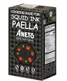 Aneto Squid Ink Paella Cooking Base Broth - 33.8 Fl Oz (1 Pack), 100% Natural Ingredients - Buy Online on SooperMarket.com