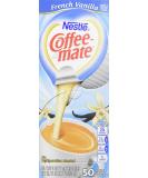 COFFEEMATE 35170BX French Vanilla Creamer, .375oz, 50/Box - Buy Online on SooperMarket.com