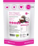 PINK SUN Raw Organic Coconut Flour - Gluten Free Baking Flour for High Fiber Bread Making - 1kg Pack (2kg, 3kg, 5kg Available) - Vegan & Non-GMO - Buy Online on SooperMarket.com