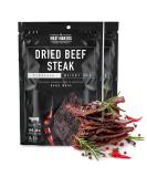 The Meat Makers Peppered Beef Jerky Steak (200g) - dried beef steak protein -rich beef D rr meat dry meat for people dry meat beef jerky snack.2. Peppered 200g - Buy Online on SooperMarket.com