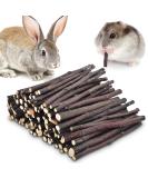 ERKOON Organic Apple Sticks 300g/500g Molar Treats for Small Animals - Hamster, Rabbit, Guinea Pig, Chinchilla, Squirrel - Chew Toys - Natural Apple Branch - 10.5 Ounce (Pack of 1) - Buy Online on SooperMarket.com