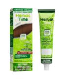 Herbal Time Henna Natural Cream Color Natural Brown N 10 | Henna Coloring Cream with Nettle Extract | Gray Hair Cover | Temporary Color Dye Cream | Ammonia Free Sulfates Free Parabens Free | 75 ml Natural Brown 10 - Buy Online on SooperMarket.com