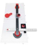 Mini Glass Cutting System for Geometric Shapes with Flying Beetle Glass Cutter - DIY Portable Work Station | Made in USA - Buy Online on SooperMarket.com