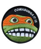 Cowabunga It is Patch, Morale Patches Tactical Funny Embroidered Military Moral for Army Backpacks Gear Hat - Buy Online on SooperMarket.com