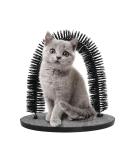 Arch Cat Groomer Cat Self Grooming Brush Cat Toy Cat Self Groomer Massager and Cat Scratcher Hair Trimming Brush Cat Scratcher Pet Toy Pattern ONE - Buy Online on SooperMarket.com