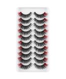 Shop 3D False Eyelashes - Handmade Natural Look Fluffy Multipack (10 Pairs) | DCA24 - Buy Online on SooperMarket.com