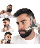 Beard Shaper & Beard Shaping Tool for Men, Beard Lineup Guide Template, Perfect for Styling and Edging, Includes Dual Action Beard Comb & Barber Pencil Liner - Buy Online on SooperMarket.com