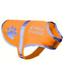 4LegsFriend Reflective Dog Safety Vest - XS | High Visibility for Day and Night Outdoor Activities | Protect Your Dog from Cars & Hunting Accidents | Blaze Orange - Buy Online on SooperMarket.com