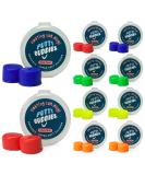 PUTTY BUDDIES Floating Earplugs 10-Pair Pack - Soft Silicone Ear Plugs for Swimming & Bathing - Invented by Physician - Keep Water Out - Premium Swimming Earplugs - Doctor Recommended (Assorted) - Buy Online on SooperMarket.com