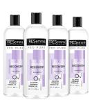 TRESemm Pro Pure Shampoo for Damaged Hair Damage Recovery Sulfate Paraben and Dye Free 16 Fl Oz (Pack of 4) - Buy Online on SooperMarket.com