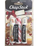 Shop Chapstick Holiday Flavor Collection - Pumpkin Pie Candy Cane & Cake Batter | International Shipping Available - Buy Online on SooperMarket.com