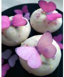 Pre-Cut Beautiful Gradient Pink Mixed Size Butterflies A Edible Wafer Paper Cupcake Toppers Cake Decorations Birthday Party (20) - Buy Online on SooperMarket.com