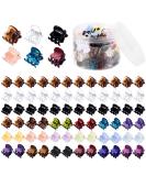 Mini Hair Claw Clips for Girls and Women, Funtopia 72 Pcs Small Hair Clips Pins Clamps Non Slip Tiny Plastic Jaw Clips (Assorted Colors) - Buy Online on SooperMarket.com