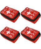 Wundmed First Aid Kit - 4x Traveler Set | Outdoor Emergency Kit | 32 Pieces Each | Pack of 4 - Buy Online on SooperMarket.com