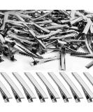 Alligator Hair Clips, YGDZ 150pcs 1.77 Inch Metal Hair Bow Clips Single Prong Silver Alligator Hair Clips for Bows Making Crafts(4.5cm) 1.77 Inch (Pack of 150) - Buy Online on SooperMarket.com