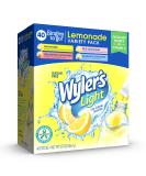 Wyler's Light Singles to Go Powder Packets, Water Drink Mix, Variety Pack, Pink, Strawberry & Blueberry Lemonade, Sugar & Caffeine Free, On-The-Go, 40 Count Lemonade Variety Pack 1 Count (Pack of 40) - Buy Online on SooperMarket.com