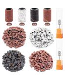 242-Piece Professional Sanding Bands & Nail Drill Bits Set for Manicures and Pedicures - Coarse Fine Grit Efile Sand Set - 3/32 Inch Bits Included - Buy Online on SooperMarket.com