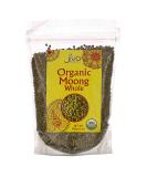 Jiva Organics Organic Mung Beans Whole 2 LB Bag - Green Moong Bean - Perfect for Cooking & Sprouting 2 Pound (Pack of 1) - Buy Online on SooperMarket.com