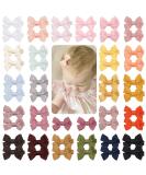 JOYOYO 50 Pcs Baby Hair Clips Small Hair Clips For Baby Girls Small Size Bows 2 Inch Tiny Bows Full Ribbon Lined Non-slip Baby Hair Bows Hair Clips for Toddlers - Buy Online on SooperMarket.com