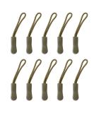 POFET 10pcs Zip Tags Cord Pulls Zipper Extensions - Green Zip Sliders for Easy Use | International Shipping Available - Buy Online on SooperMarket.com