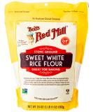 Bob's Red Mill Sweet White Rice Flour, 24 Oz 1.5 Pound (Pack of 1) - Buy Online on SooperMarket.com