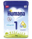 Humana Initial Milk 1 - Infant Formula (0-6 Months) | 750g Powder with DHA | Supplement or Sole Baby Food - Buy Online on SooperMarket.com
