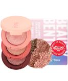Kaja Beauty Bento Collection - Bouncy Eyeshadow Trio in 02 Orange Blossom | Peach Orange Tones | Travel Size | 0.03 Oz | 2019 Allure Best of Beauty Award Winner - Buy Online on SooperMarket.com