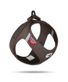Curli Air-Mesh Vest Harness - Brown & Striped (Size S) | International Shipping Available - Buy Online on SooperMarket.com