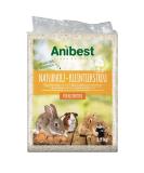 Anibest small animal litter 100 % natural litter for rabbits hamsters guinea pigs & co absorbent soft wood shavings dust -free & odor binding 3.2 kg/ 60 l 60 liters - Buy Online on SooperMarket.com