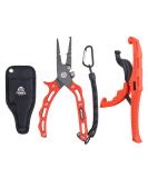 RUNCL Fishing Plier  Fish Lip Gripper Kit  Fishing Remover Extractor  Multi-Function Fishing Tools for Saltwater  Freshwater  Ice Fishing  Premium Fishing Gifts for Men A: 8" Orange Plier Gripper Kit - Buy Online on SooperMarket.com