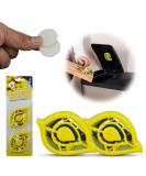 Buy HOVUK Trash Can Air Freshener - 2 Pack Lemon Odor Removers for Kitchen Waste Buckets - Self-Adhesive Swing Pedal Scent (Yellow) - Buy Online on SooperMarket.com