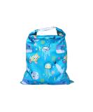 Immaculate Textiles Unisex Baby Wet/Dry Bag with Buckle : Waterproof & Washable : Great for Swimming & Reusable Cloth Nappies (Sea Creatures 28x40cm) Sea Creatures 28x40cm - Buy Online on SooperMarket.com