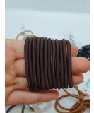 12 PCS BROWN Elastic Hair Bands 3mm Elastic Hair Ties Ponytail Holders Bulk Hair Ties No Metal Gentle Elastics for Women Men Girls Kids (Brown) - A2THIBRO - Buy Online on SooperMarket.com