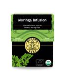 Buddha Teas Organic Moringa Tea - USDA Organic, OU Kosher, 18 Bleach-Free Bags - Buy Online on SooperMarket.com