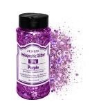 HOLOGRACHIC Chunky Glitter purple 100g chunky sequins glitter craft glitter for resin face nail body slime festival party art - Buy Online on SooperMarket.com