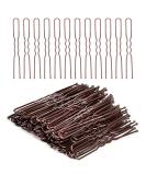 Brown Hair Pins Bobby Pins U shape Hair Bun Pins Bun Pins Hair Clips Hair Grips for Women Hair Styling Pins 50 Pieces Ideal for All Hair Types (6 cm/2.36 Inch) Brown-U - Buy Online on SooperMarket.com