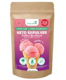 Simply Keto Low-Carb Strawberry Ice Cream | Sugar-Free Gluten-Free 2.6g Net Carbs | 10 Portions (100g) - Buy Online on SooperMarket.com