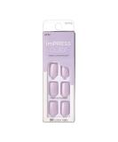 KISS IMPRING COLOR PICTURE PURPLECT with PureFit technology colored manicure contains cleaning pad mini file manica sticks and 30 artificial nails violet 1 piece (1 Pack) - Buy Online on SooperMarket.com
