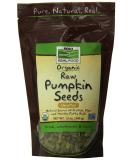 Now Foods Organic Pumpkin Seeds 12 Ounce - Premium Quality Superfood - Buy Online on SooperMarket.com