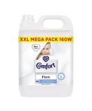Comfort Pure dermatologically tested Fabric Conditioner gentle next to sensitive skin 160 wash 4.8 L 4.8 l (Pack of 1) - Buy Online on SooperMarket.com