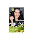 Garnier Nutrisse Ultra Color 1.10 Infinite Black Permanent Hair Dye - Intense Colour for All Hair Types - Buy Online on SooperMarket.com